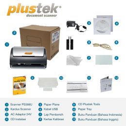 PLUSTEK PLUSTEK SCANNER SMARTOFFICE PS388U