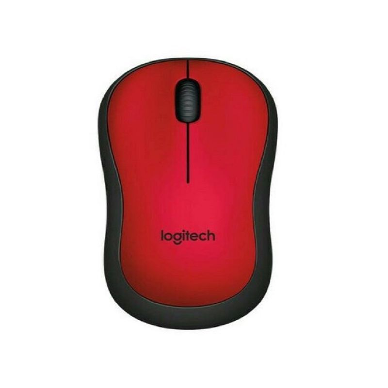 LOGITECH M 221 SILENT WIRELESS MOUSE - MERAH