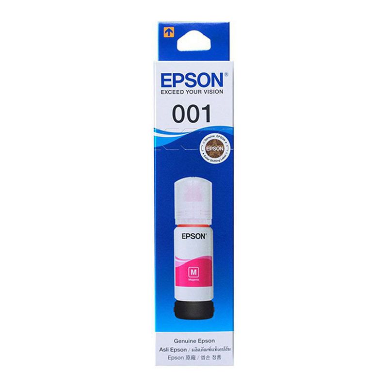 EPSON T001 INK BOTTLE,MAGENTA,A/A,70ML