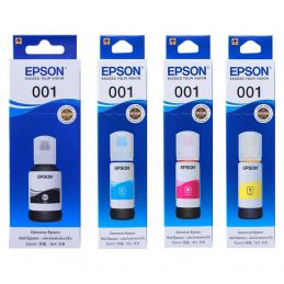 EPSON T001 INK BOTTLE,BLACK,A/A,127ML
