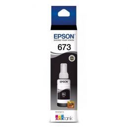 EPSON T673 L800 INK BOTTLE BLACK