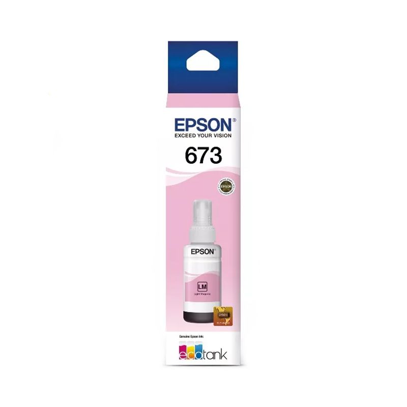 EPSON T673 L800 INK BOTTLE LIGHT MAGENTA
