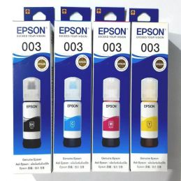 EPSON 003 BLACK 4CL DYE 65ML INK BOTTLE