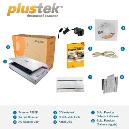 PLUSTEK SCANNER OPTICPRO A320E