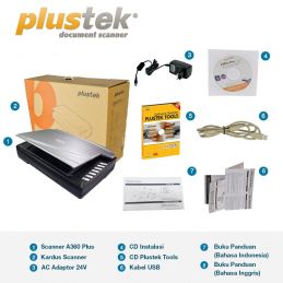  PLUSTEK SCANNER OPTICPRO A360 PLUS