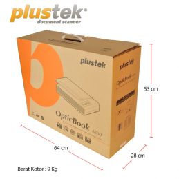 PLUSTEK SCANNER OPTICBOOK 4800