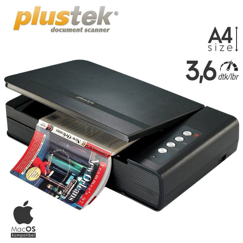 PLUSTEK SCANNER OPTICBOOK 4800