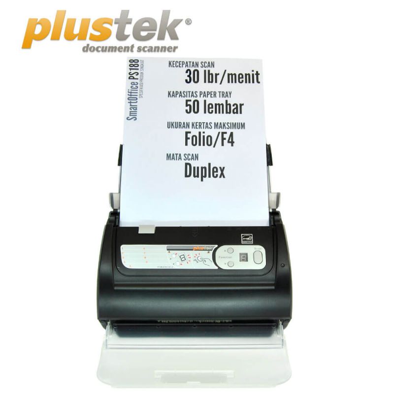 Scanner Plustek Smart Office PS188 - Per Digitalizzazione Documenti - Ideale Per Ufficio - Foto 3